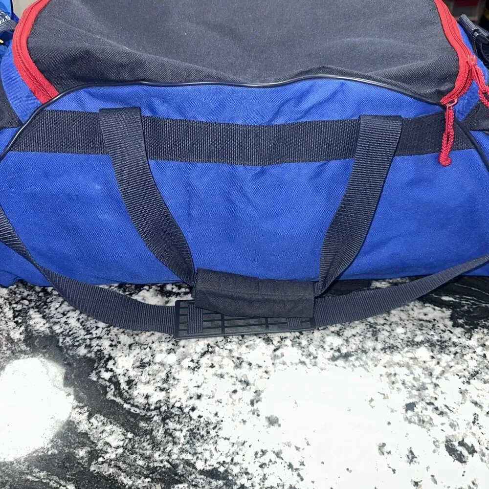 Vintage Polo Sport Ralph Lauren Gym Track Duffle Bag Overnight Weekend